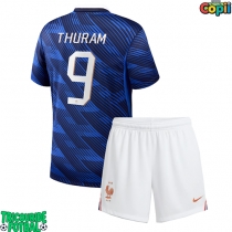 Echipament fotbal Franța Marcus Thuram #9 Tricou Acasa Mondial 2026 pentru copii maneca scurta (+ Pantaloni scurti)