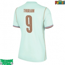Echipament fotbal Franța Marcus Thuram #9 Tricou Deplasare Mondial 2026 pentru femei maneca scurta