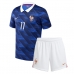 Echipament fotbal Franța Michael Olise #11 Tricou Acasa Mondial 2026 pentru copii maneca scurta (+ Pantaloni scurti)