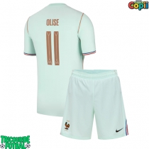 Echipament fotbal Franța Michael Olise #11 Tricou Deplasare Mondial 2026 pentru copii maneca scurta (+ Pantaloni scurti)