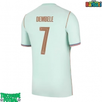 Echipament fotbal Franța Ousmane Dembele #7 Tricou Deplasare Mondial 2026 maneca scurta
