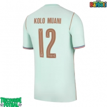 Echipament fotbal Franța Randal Kolo Muani #12 Tricou Deplasare Mondial 2026 maneca scurta