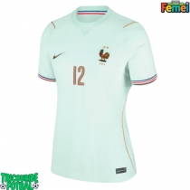 Echipament fotbal Franța Randal Kolo Muani #12 Tricou Deplasare Mondial 2026 pentru femei maneca scurta