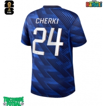 Echipament fotbal Franța Rayan Cherki #24 Tricou Acasa Mondial 2026 maneca scurta
