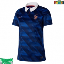 Echipament fotbal Franța Tricou Acasa Mondial 2026 pentru femei maneca scurta
