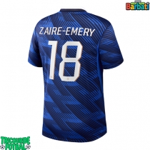 Echipament fotbal Franța Warren Zaire-Emery #18 Tricou Acasa Mondial 2026 maneca scurta