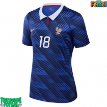 Echipament fotbal Franța Warren Zaire-Emery #18 Tricou Acasa Mondial 2026 pentru femei maneca scurta