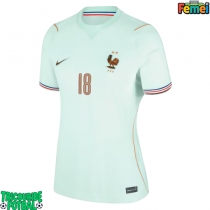 Echipament fotbal Franța Warren Zaire-Emery #18 Tricou Deplasare Mondial 2026 pentru femei maneca scurta