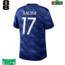 Echipament fotbal Franța William Saliba #17 Tricou Acasa Mondial 2026 maneca scurta