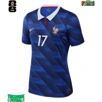 Echipament fotbal Franța William Saliba #17 Tricou Acasa Mondial 2026 pentru femei maneca scurta