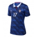 Echipament fotbal Franța William Saliba #17 Tricou Acasa Mondial 2026 pentru femei maneca scurta