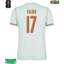 Echipament fotbal Franța William Saliba #17 Tricou Deplasare Mondial 2026 pentru femei maneca scurta