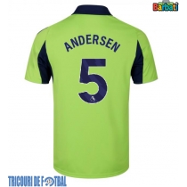 Echipament fotbal Fulham Joachim Andersen #5 Tricou Deplasare 2025-26 maneca scurta