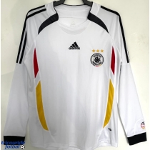 Echipament fotbal Germania 2006 Tricou Retro Acasa maneca lunga