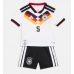 Echipament fotbal Germania Aleksandar Pavlovic #5 Tricou Acasa Mondial 2026 pentru copii maneca scurta (+ Pantaloni scurti)