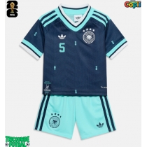 Echipament fotbal Germania Aleksandar Pavlovic #5 Tricou Deplasare Mondial 2026 pentru copii maneca scurta (+ Pantaloni scurti)
