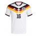 Echipament fotbal Germania Angelo Stiller #16 Tricou Acasa Mondial 2026 maneca scurta