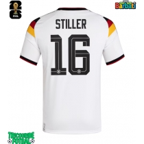 Echipament fotbal Germania Angelo Stiller #16 Tricou Acasa Mondial 2026 maneca scurta