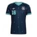 Echipament fotbal Germania Angelo Stiller #16 Tricou Deplasare Mondial 2026 maneca scurta