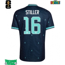 Echipament fotbal Germania Angelo Stiller #16 Tricou Deplasare Mondial 2026 maneca scurta