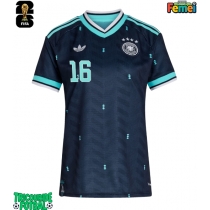 Echipament fotbal Germania Angelo Stiller #16 Tricou Deplasare Mondial 2026 pentru femei maneca scurta