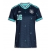 Echipament fotbal Germania Angelo Stiller #16 Tricou Deplasare Mondial 2026 pentru femei maneca scurta