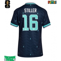 Echipament fotbal Germania Angelo Stiller #16 Tricou Deplasare Mondial 2026 pentru femei maneca scurta