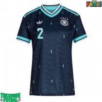 Echipament fotbal Germania Antonio Rudiger #2 Tricou Deplasare Mondial 2026 pentru femei maneca scurta