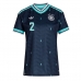 Echipament fotbal Germania Antonio Rudiger #2 Tricou Deplasare Mondial 2026 pentru femei maneca scurta