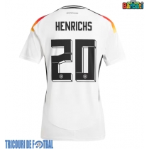 Echipament fotbal Germania Benjamin Henrichs #20 Tricou Acasa European 2024 maneca scurta