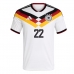 Echipament fotbal Germania David Raum #22 Tricou Acasa Mondial 2026 maneca scurta