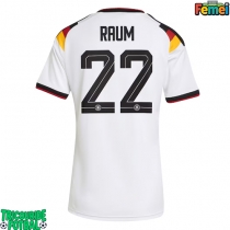 Echipament fotbal Germania David Raum #22 Tricou Acasa Mondial 2026 pentru femei maneca scurta