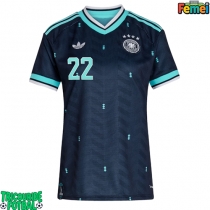 Echipament fotbal Germania David Raum #22 Tricou Deplasare Mondial 2026 pentru femei maneca scurta