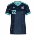 Echipament fotbal Germania David Raum #22 Tricou Deplasare Mondial 2026 pentru femei maneca scurta