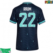 Echipament fotbal Germania David Raum #22 Tricou Deplasare Mondial 2026 pentru femei maneca scurta