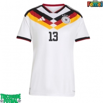 Echipament fotbal Germania Deniz Undav #13 Tricou Acasa Mondial 2026 pentru femei maneca scurta