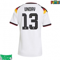 Echipament fotbal Germania Deniz Undav #13 Tricou Acasa Mondial 2026 pentru femei maneca scurta