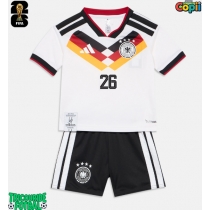 Echipament fotbal Germania Deniz Undav #26 Tricou Acasa Mondial 2026 pentru copii maneca scurta (+ Pantaloni scurti)