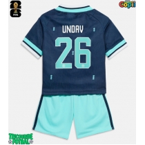 Echipament fotbal Germania Deniz Undav #26 Tricou Deplasare Mondial 2026 pentru copii maneca scurta (+ Pantaloni scurti)