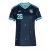 Echipament fotbal Germania Deniz Undav #26 Tricou Deplasare Mondial 2026 pentru femei maneca scurta