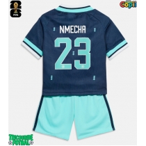 Echipament fotbal Germania Felix Nmecha #23 Tricou Deplasare Mondial 2026 pentru copii maneca scurta (+ Pantaloni scurti)