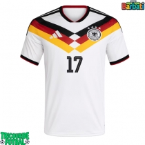 Echipament fotbal Germania Florian Wirtz #17 Tricou Acasa Mondial 2026 maneca scurta