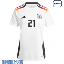 Echipament fotbal Germania Ilkay Gundogan #21 Tricou Acasa European 2024 maneca scurta