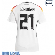 Echipament fotbal Germania Ilkay Gundogan #21 Tricou Acasa European 2024 maneca scurta