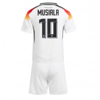 Echipament fotbal Germania Jamal Musiala #10 Tricou Acasa European 2024 pentru copii maneca scurta (+ Pantaloni scurti)