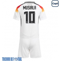 Echipament fotbal Germania Jamal Musiala #10 Tricou Acasa European 2024 pentru copii maneca scurta (+ Pantaloni scurti)