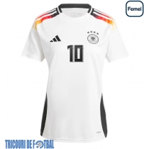 Echipament fotbal Germania Jamal Musiala #10 Tricou Acasa European 2024 pentru femei maneca scurta