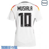 Echipament fotbal Germania Jamal Musiala #10 Tricou Acasa European 2024 pentru femei maneca scurta