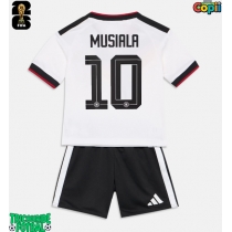 Echipament fotbal Germania Jamal Musiala #10 Tricou Acasa Mondial 2026 pentru copii maneca scurta (+ Pantaloni scurti)