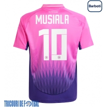 Echipament fotbal Germania Jamal Musiala #10 Tricou Deplasare European 2024 maneca scurta